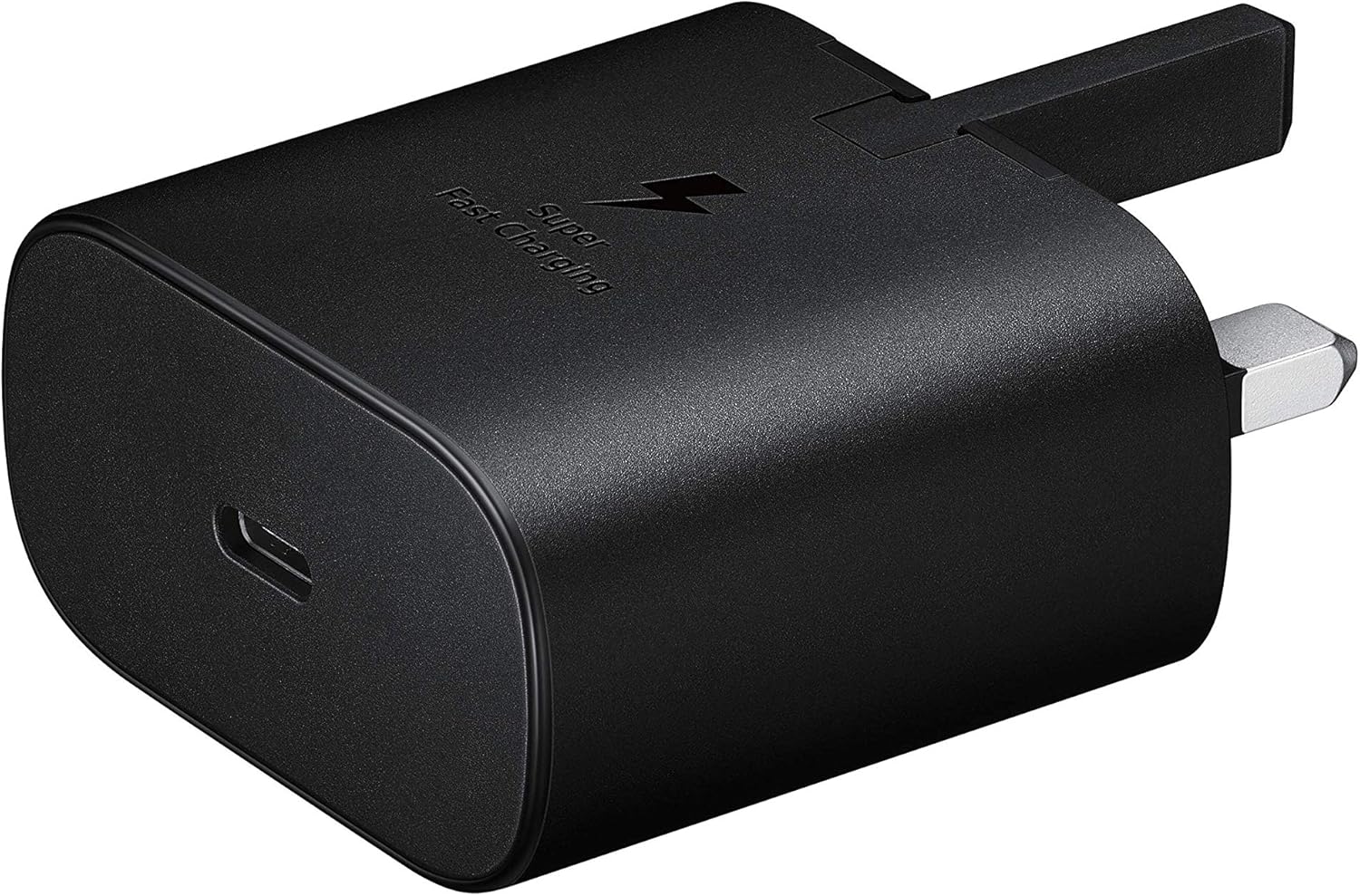 شاحن سامسونج بقوة 25 واط USB-C| أسود شاحن سامسونج بقوة 25 واط USB-C| أسود